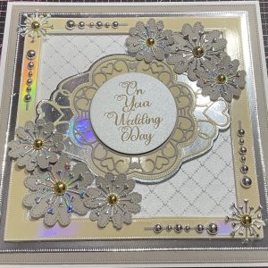 On your wedding day card