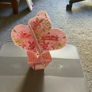 Handmade Push-Pop Posies Birthday Greeting Card’s 1.50 Each By P Williams