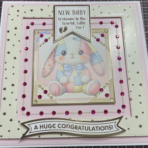New baby card
