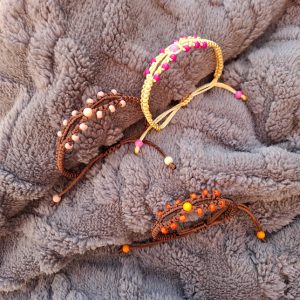 Beaded Macrame Bracelets