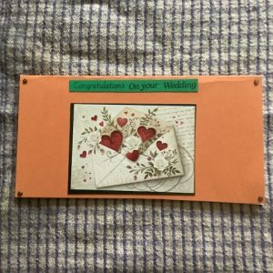 Wedding Day Card’s Handmade £1.00 Each By P Williams