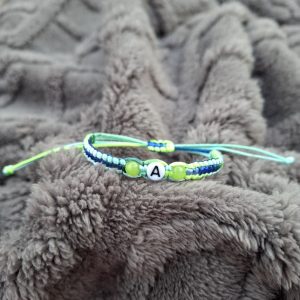 Personalised Initial Macrame Bracelet
